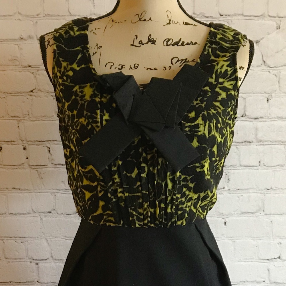 Taylor Sheath Dress w/Blouse Illusion